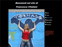 Tablet Screenshot of francescavitaliani.com